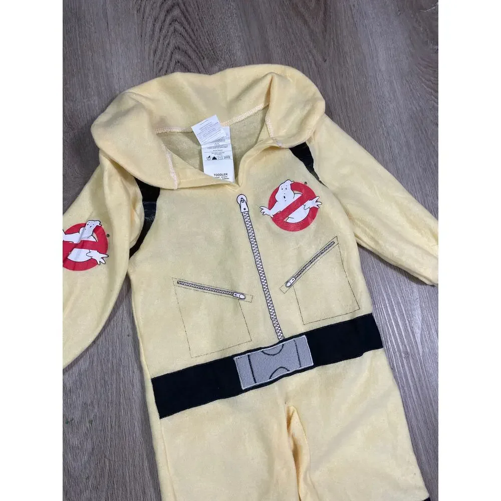 Rubie’s Ghostbusters Toddler Costume Yellow‎ Long Sleeve Jumpsuit Outfit